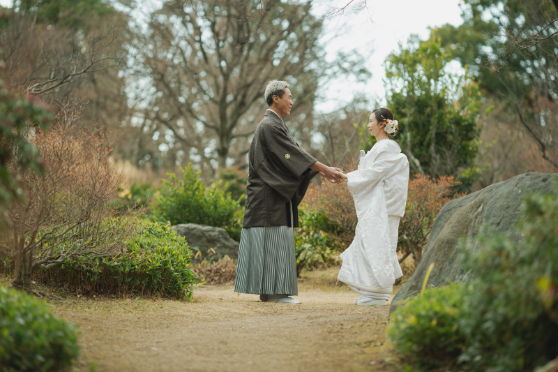 手繋ぎショット