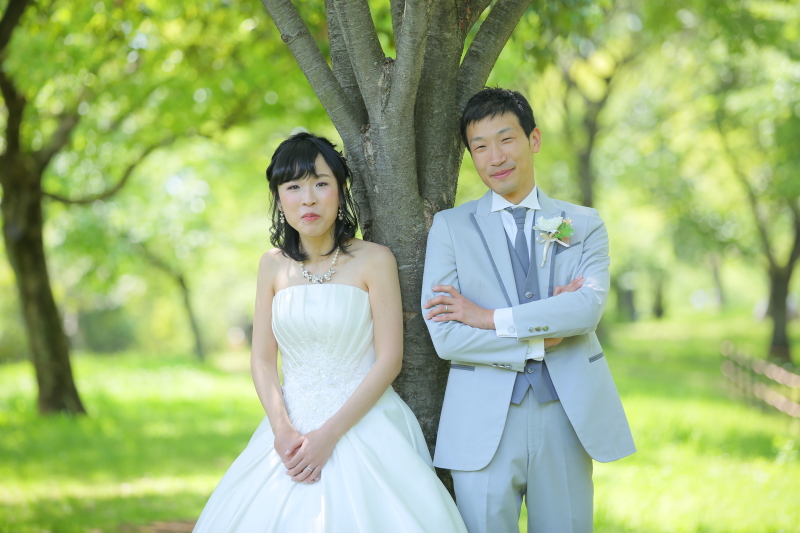 いきいきした緑の中で☆