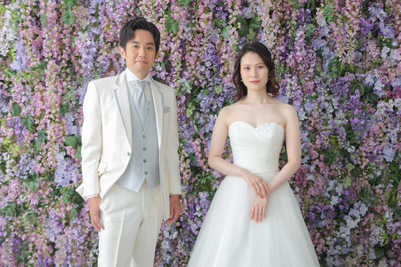 お二人の写真も