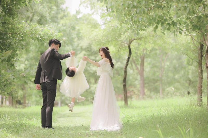 ナチュラルで可愛い!家族でロケーション撮影!