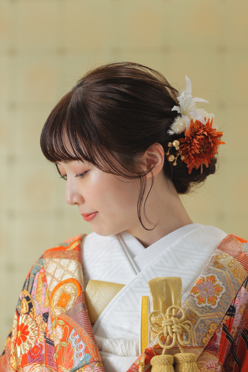 新婦様のソロショット