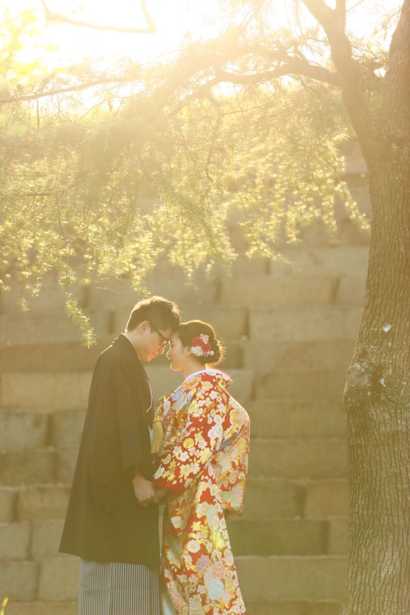 夕日でうっとり♡