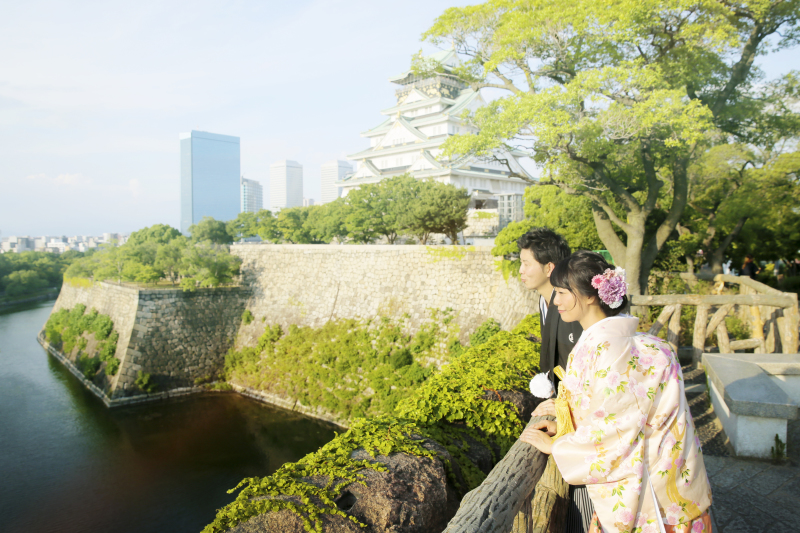 大阪城でまったり