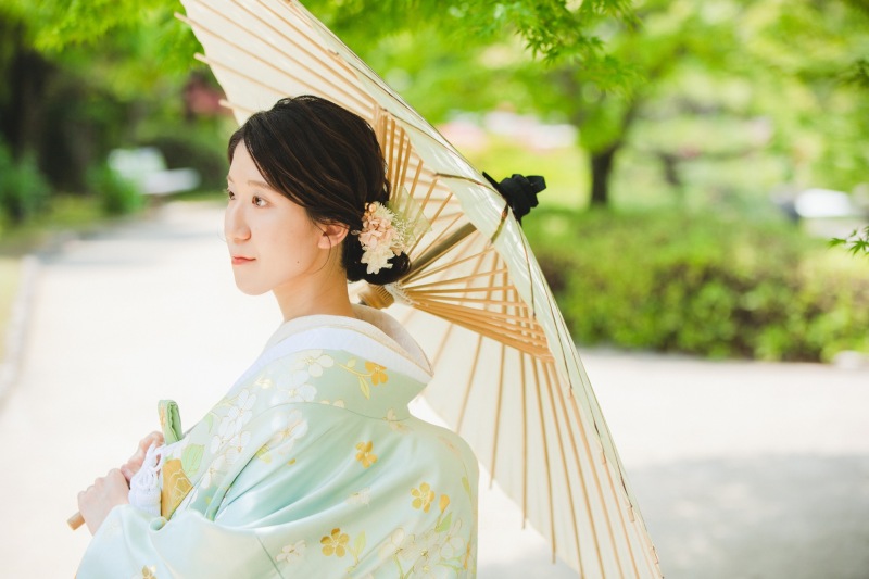 新婦様のソロカット