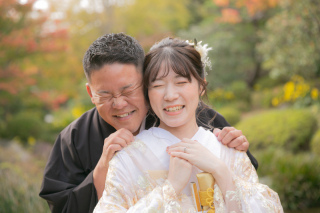  おしゃれ花嫁様必見！オーガンジー打掛＊