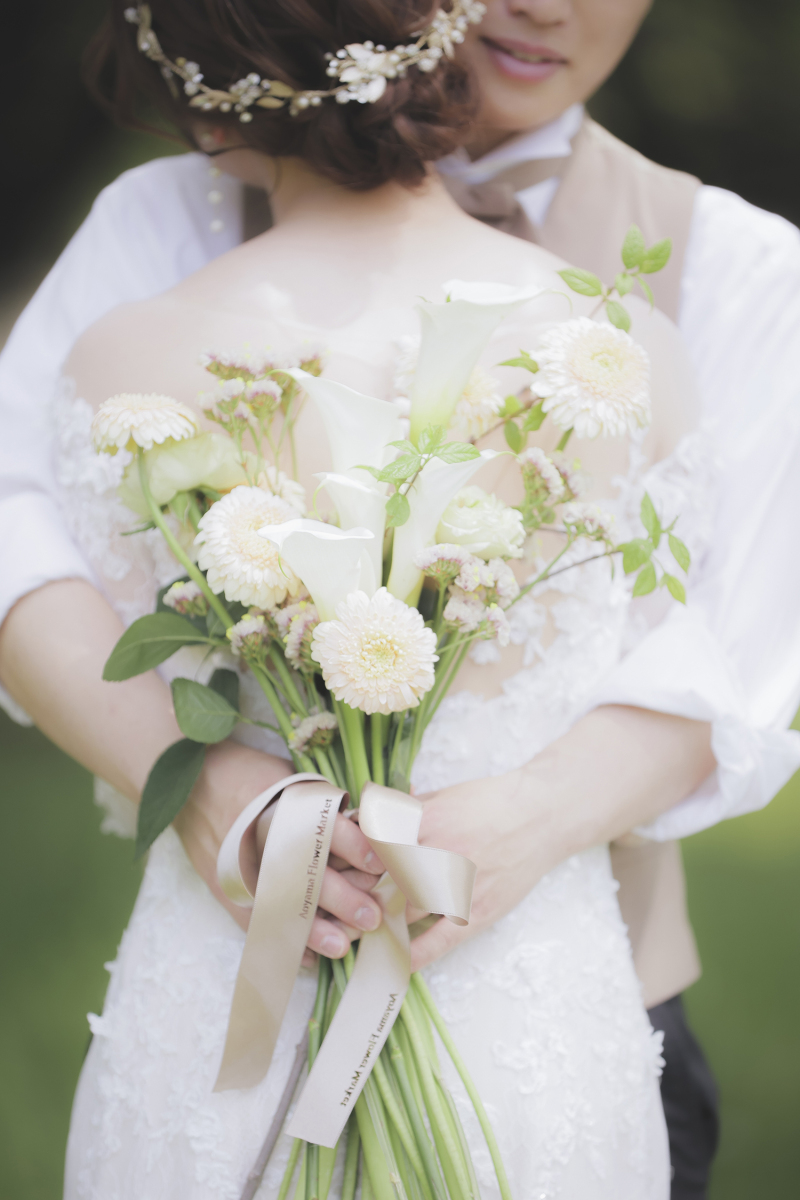 お花もしっかりと、、