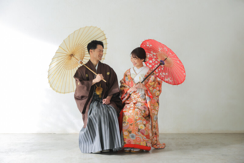 和装撮影スタート