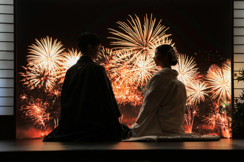 LEDスクリーンで!