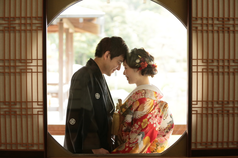 【和装ロケーション】大仙公園 日本庭園