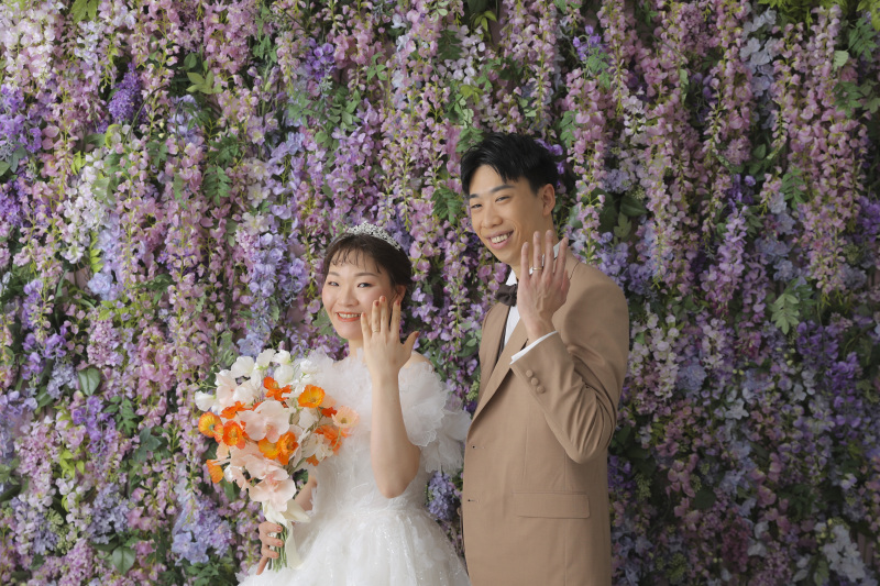 お二人カメラ目線!