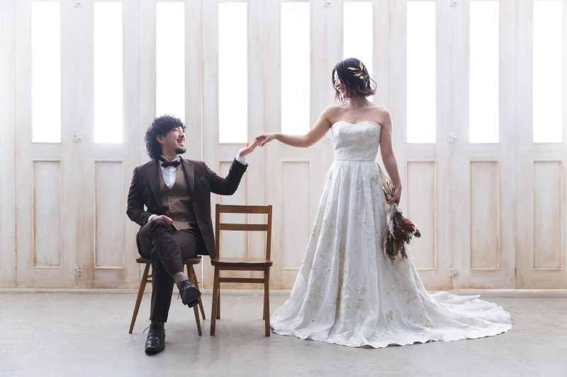 洋装 × 和装 スタジオ撮影!