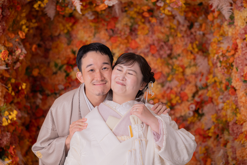 淡いコーディネート