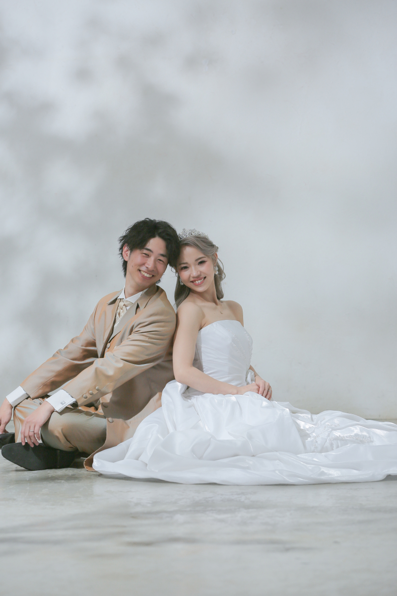 座ってカジュアルに