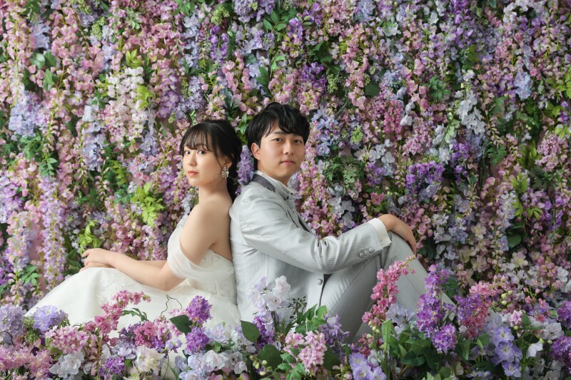 ドレスにチェンジ