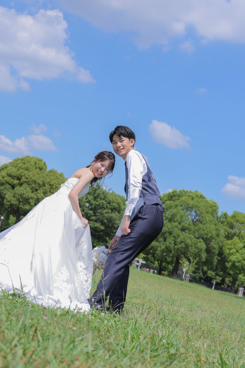 振り向きショット