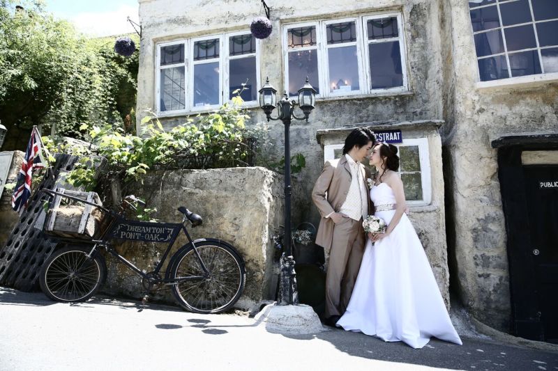 英国村で、海外フォト風！