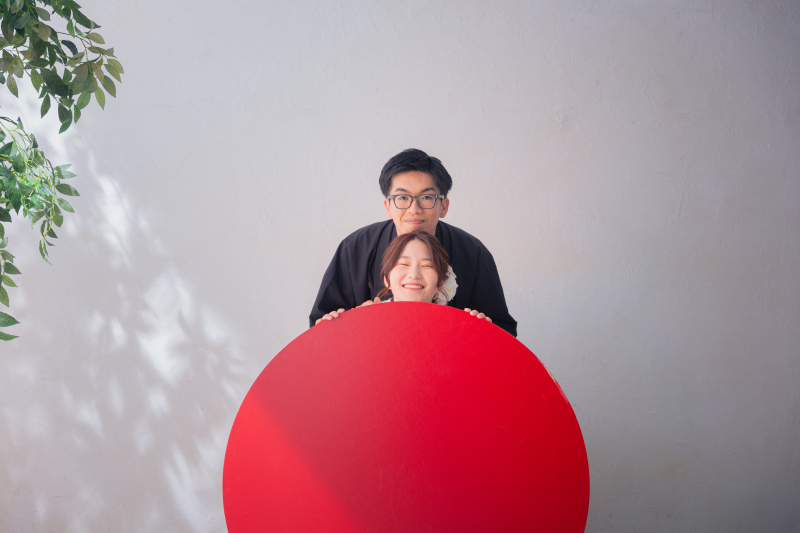 店舗の小物を使って♪