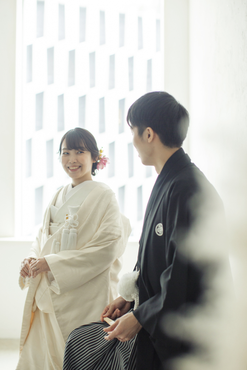 生花のヘッドパーツ