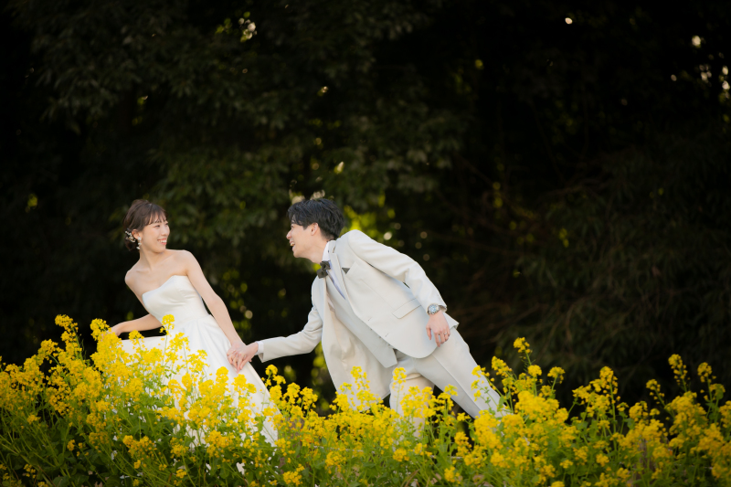 お花といっしょに