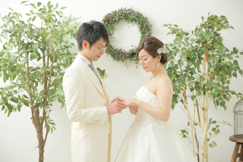 指輪交換シーン☆