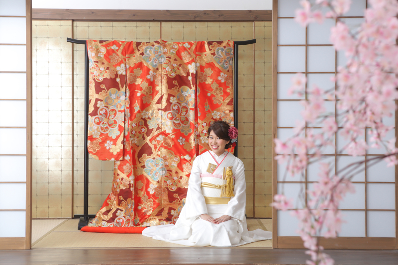 衣桁(いこう)撮影