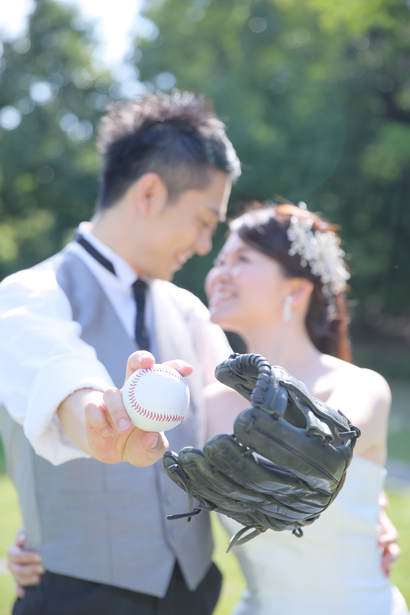 思い入れのある物と一緒に撮影ができます！