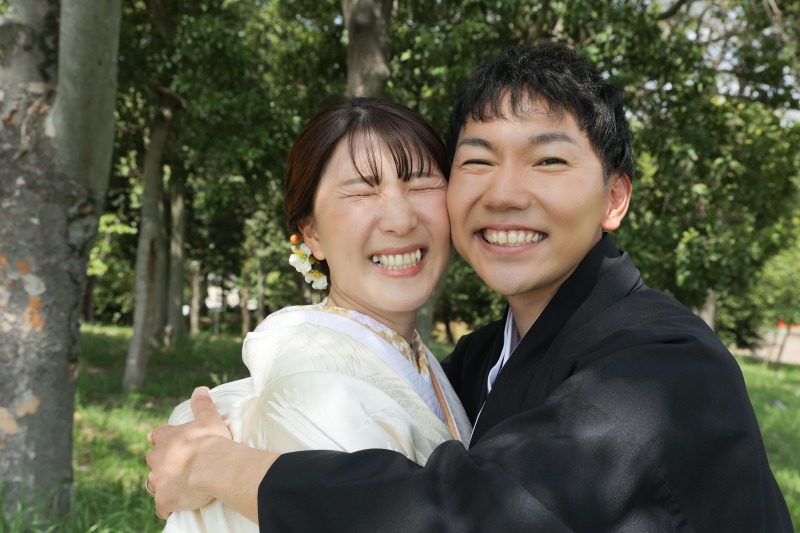 くっついちゃいました!