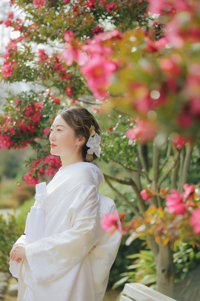 新婦様のソロショット