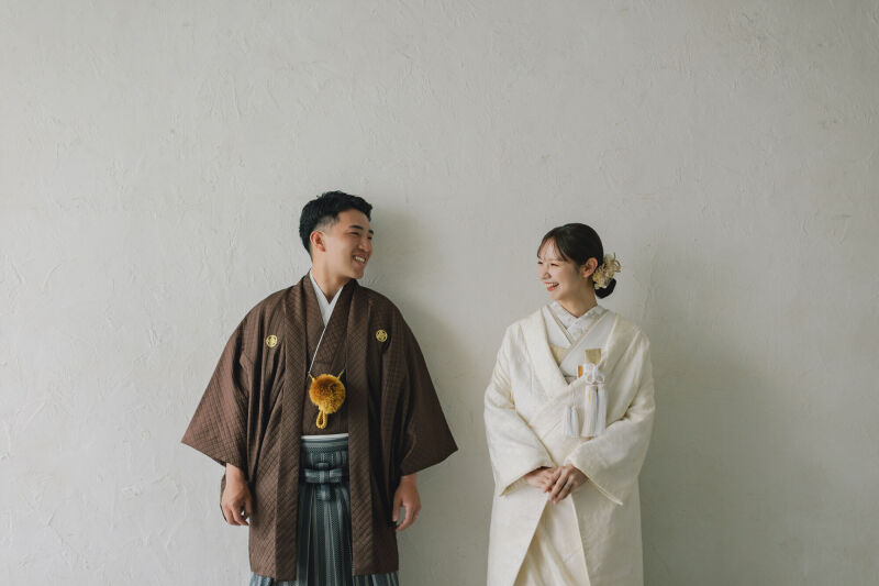 見つめ合うお二人