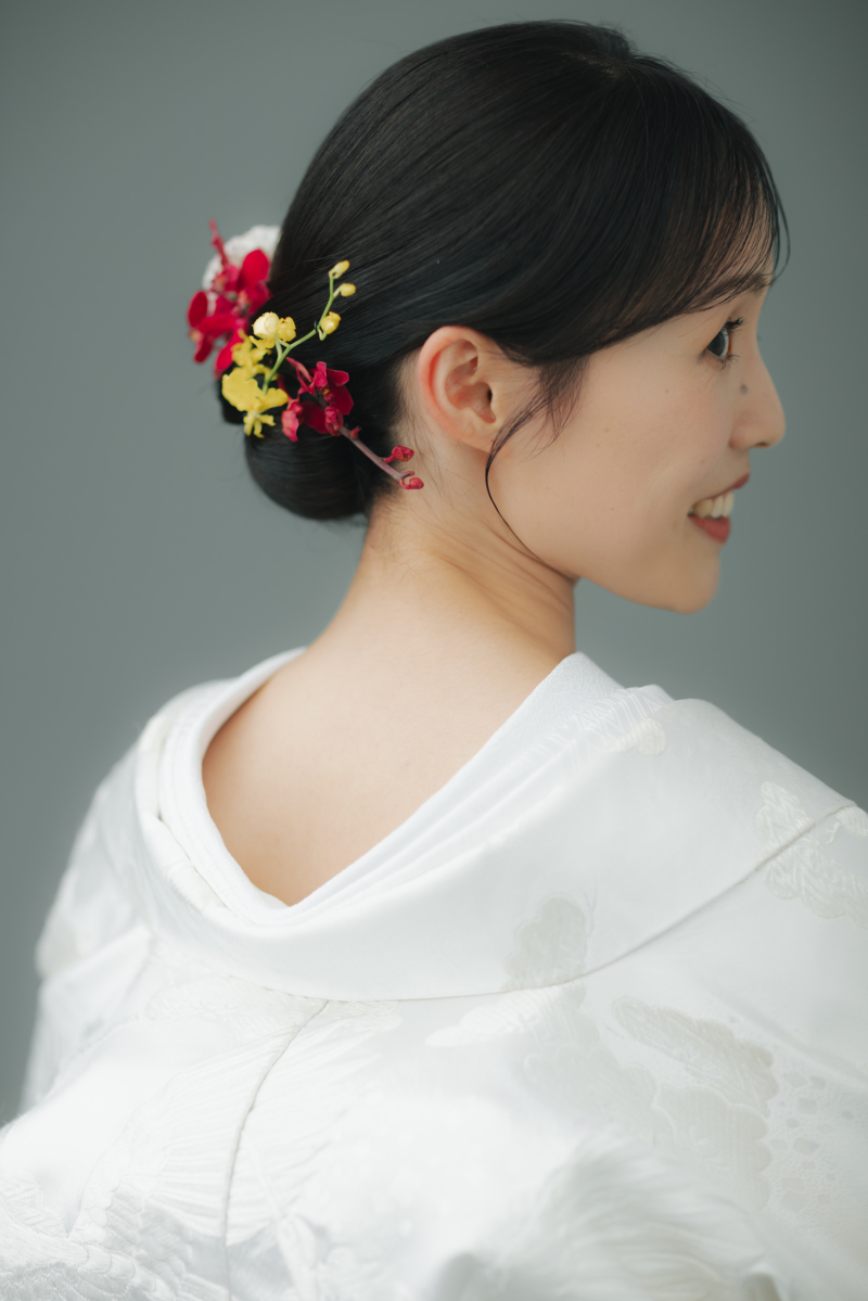 ヘアスタイルが見えるカットも!!