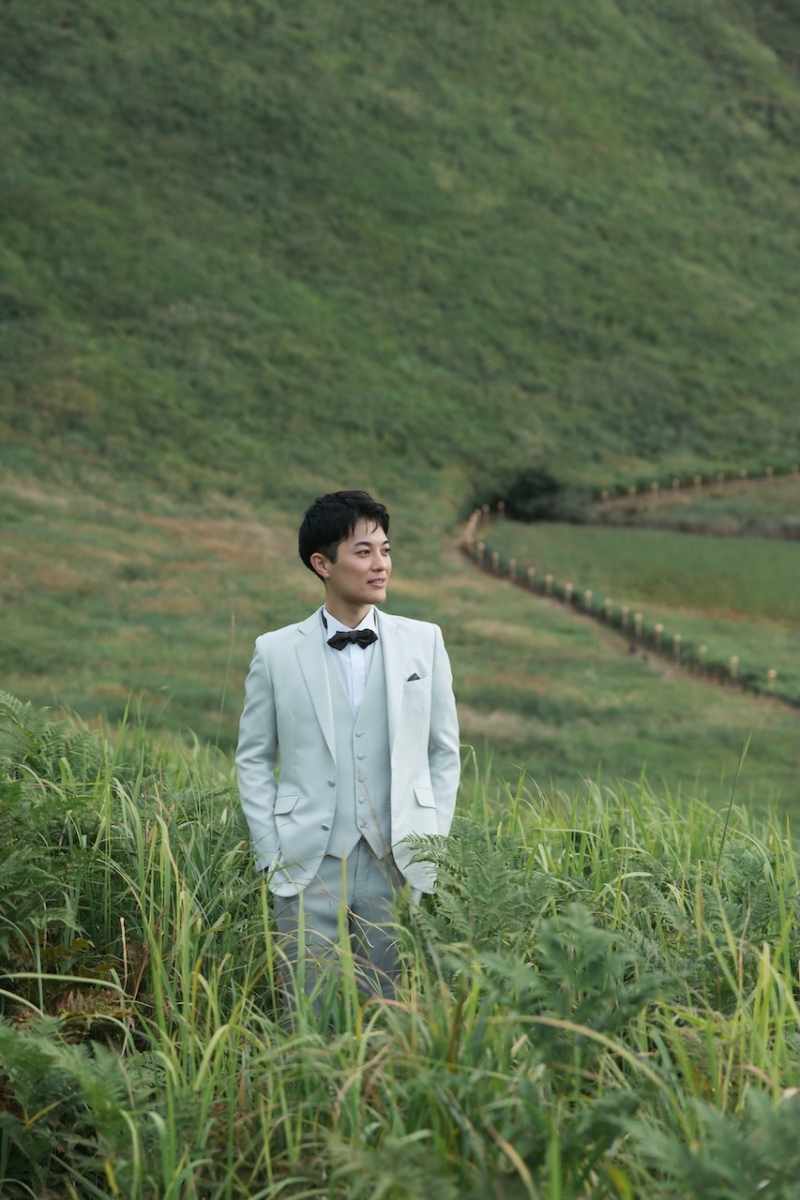 新郎様もかっこよく