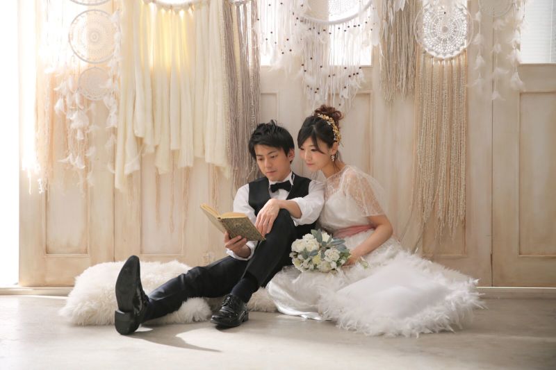 なにやら真剣な様子…