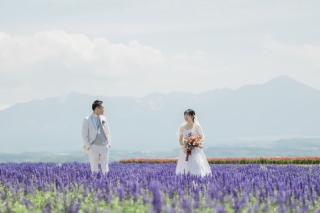 北海道でお花とロケーション撮影！