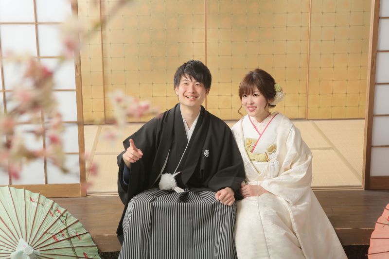 最後は白無垢も！