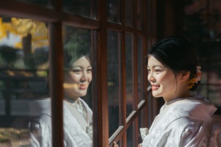 立本寺和装ロケーション