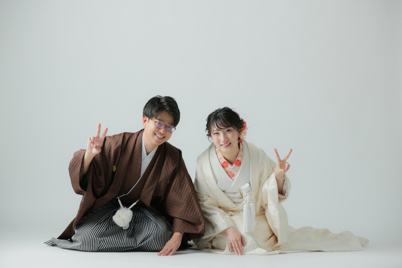 定番!正座ショット