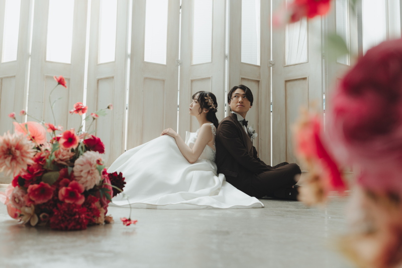 ふたりで座って