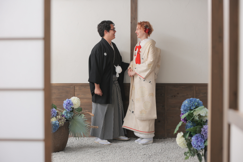 雨の日でも大丈夫‼️屋内庭園スタジオ☆