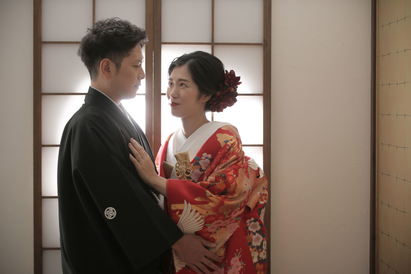 本格的な庭園での撮影！