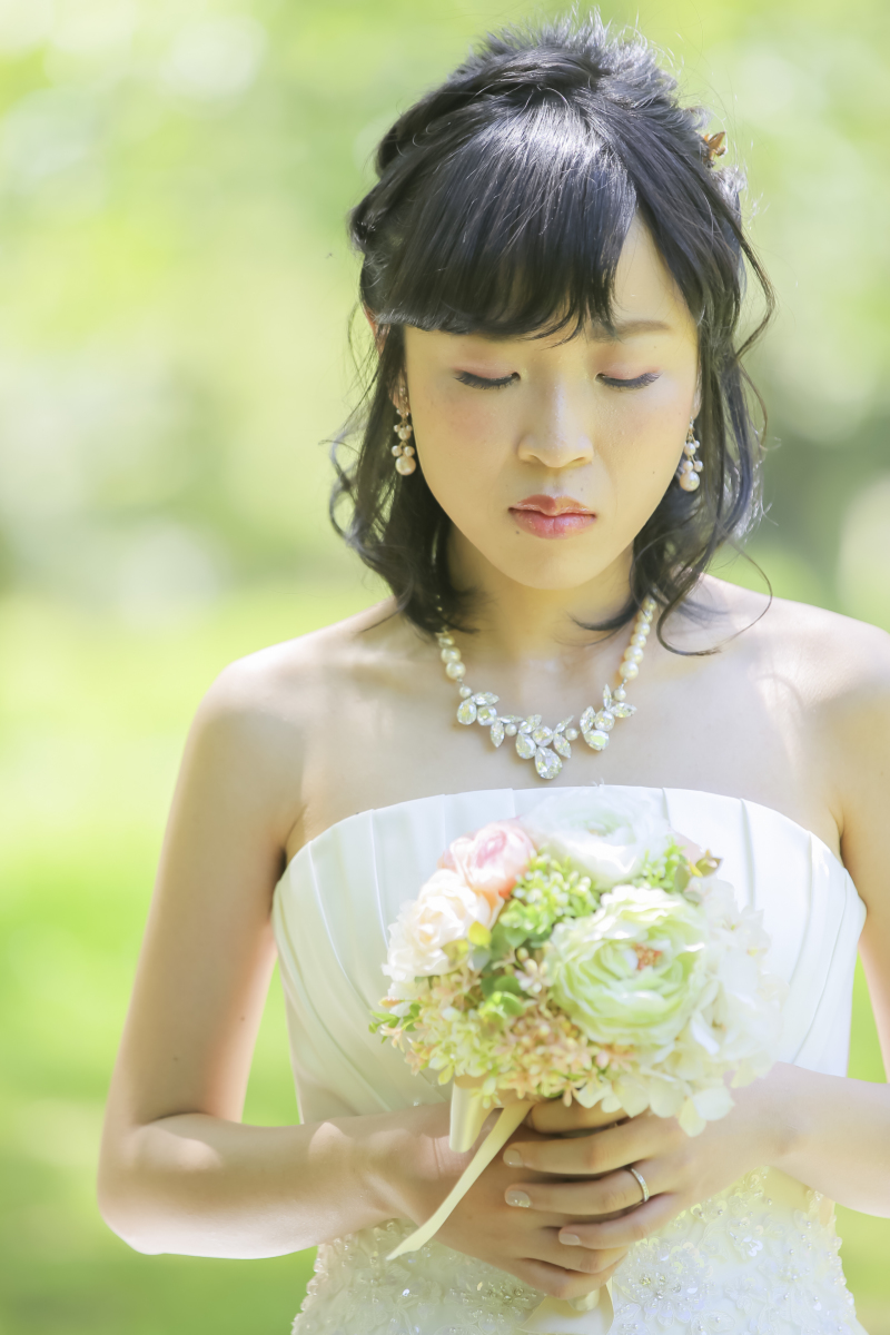 かわいい色使いのメイク♡