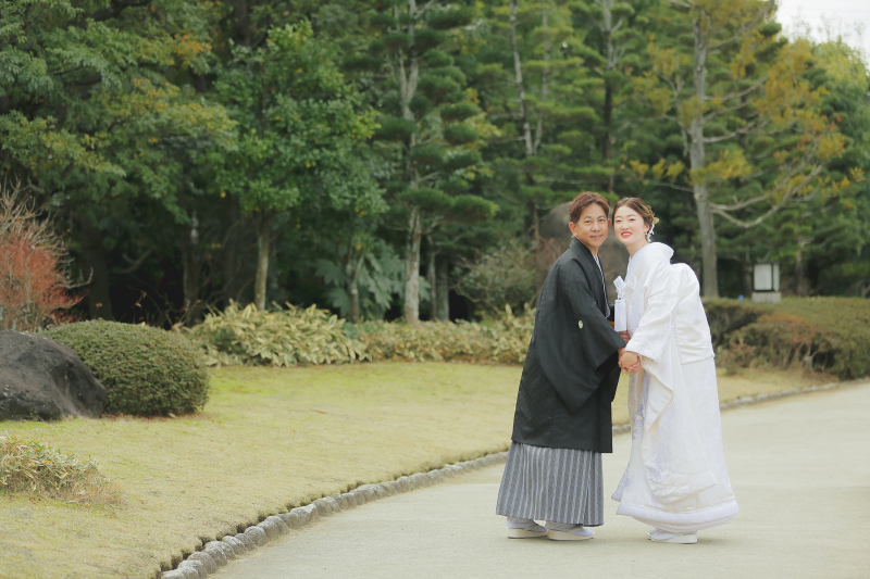 手繋ぎショット