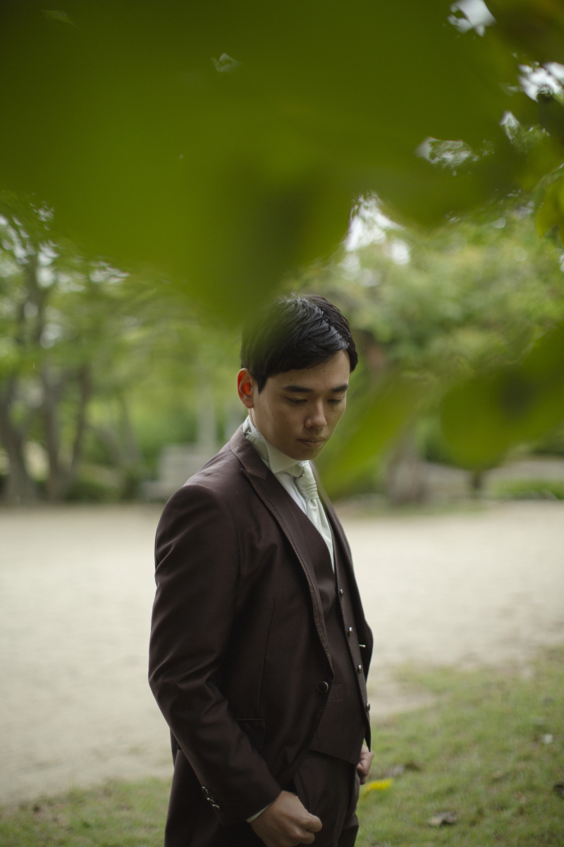 タキシード姿の新郎様