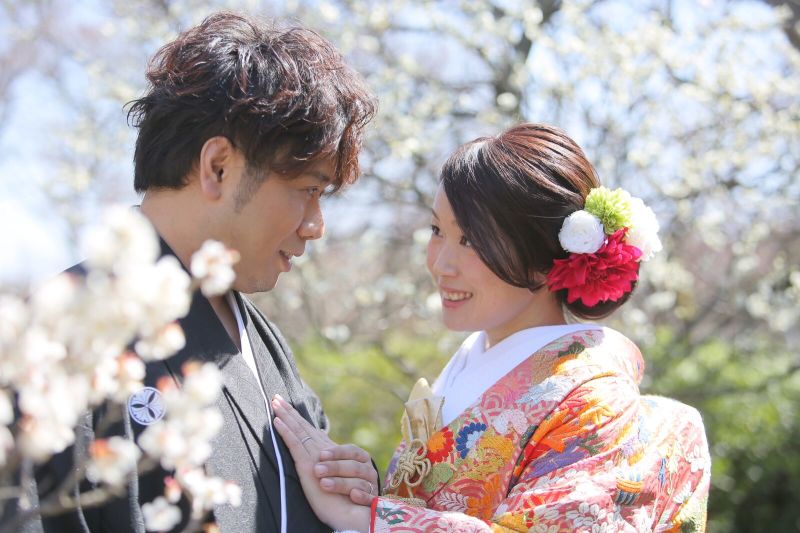 梅が咲いていました☆