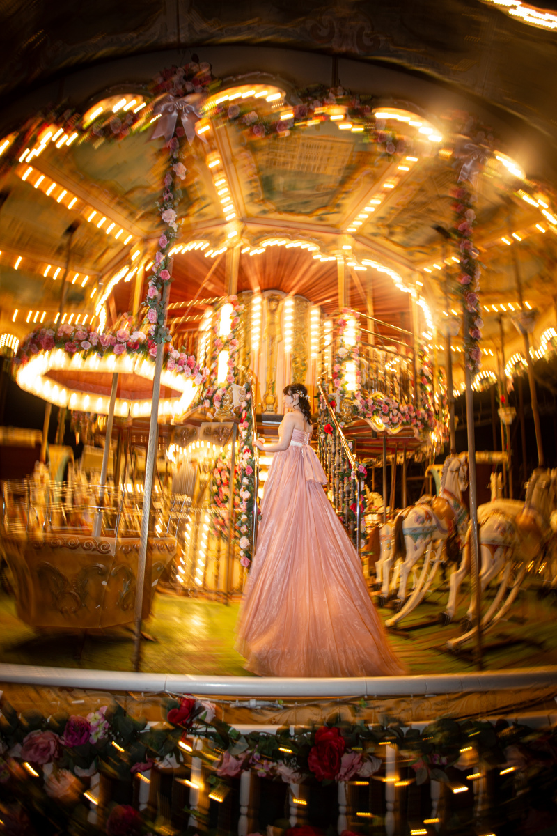 光の中で舞う、プリンセスの時間