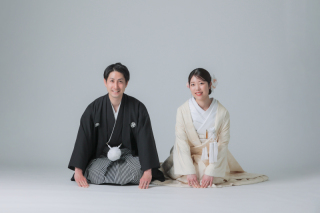 【6/3分】シンプル背景で！和装スタジオ