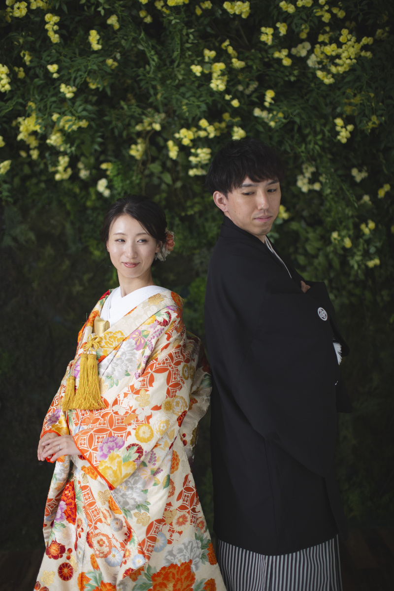 お花のもとで