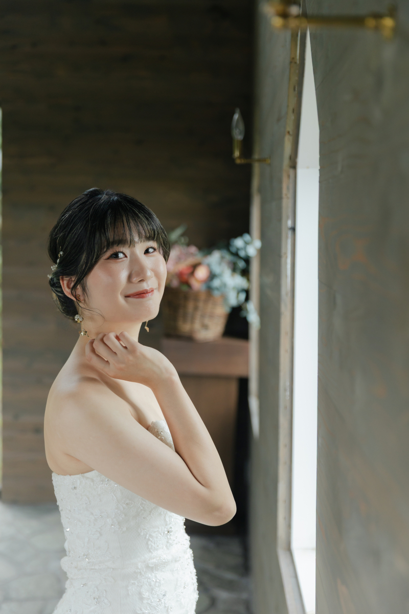 新婦様のソロショット