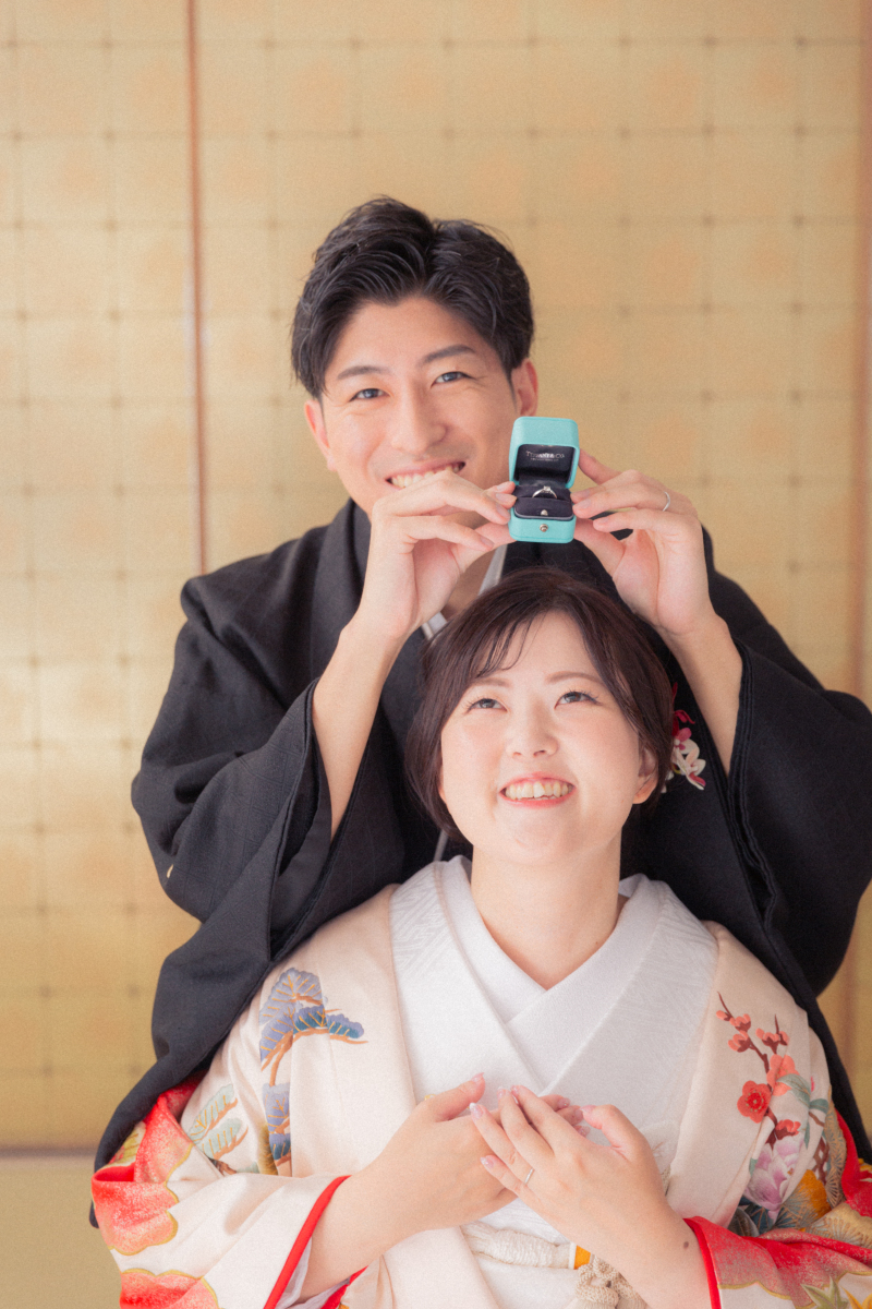 お二人の大切な指輪