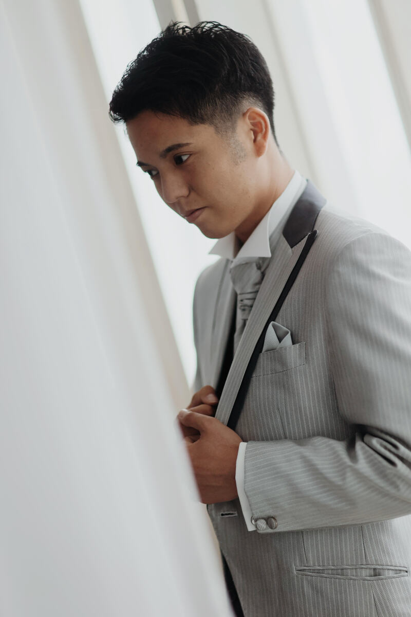 新郎様ソロショット