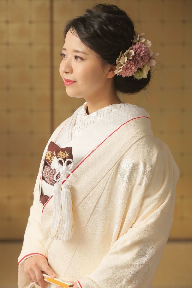 横顔がきれい！